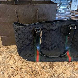 Vintage Gucci Tote Handbag